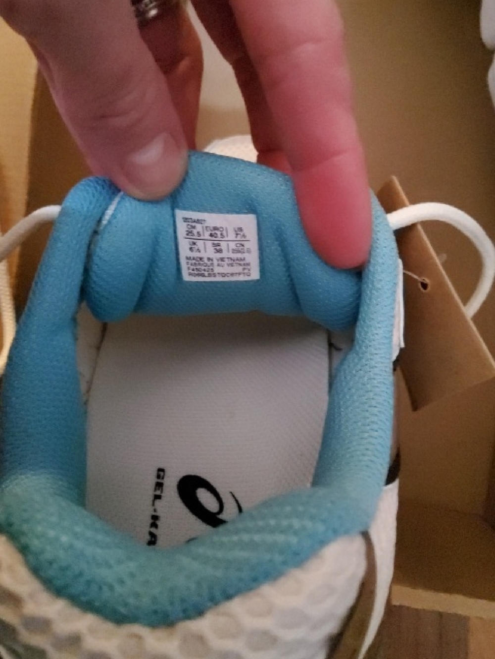 NWT ASICS x KITH Women's Sneakers in White Size Womens 7.5, 9/Mens 6, 7.5 - Picture 10 of 12